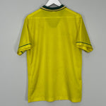 Shop 1994/95 BRAZIL HOME SHIRT (L) UMBRO, classic football shirts, vintage football shirts & retro soccer jerseys at Cult Kits