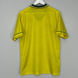 Shop 1994/95 BRAZIL HOME SHIRT (L) UMBRO, classic football shirts, vintage football shirts & retro soccer jerseys at Cult Kits