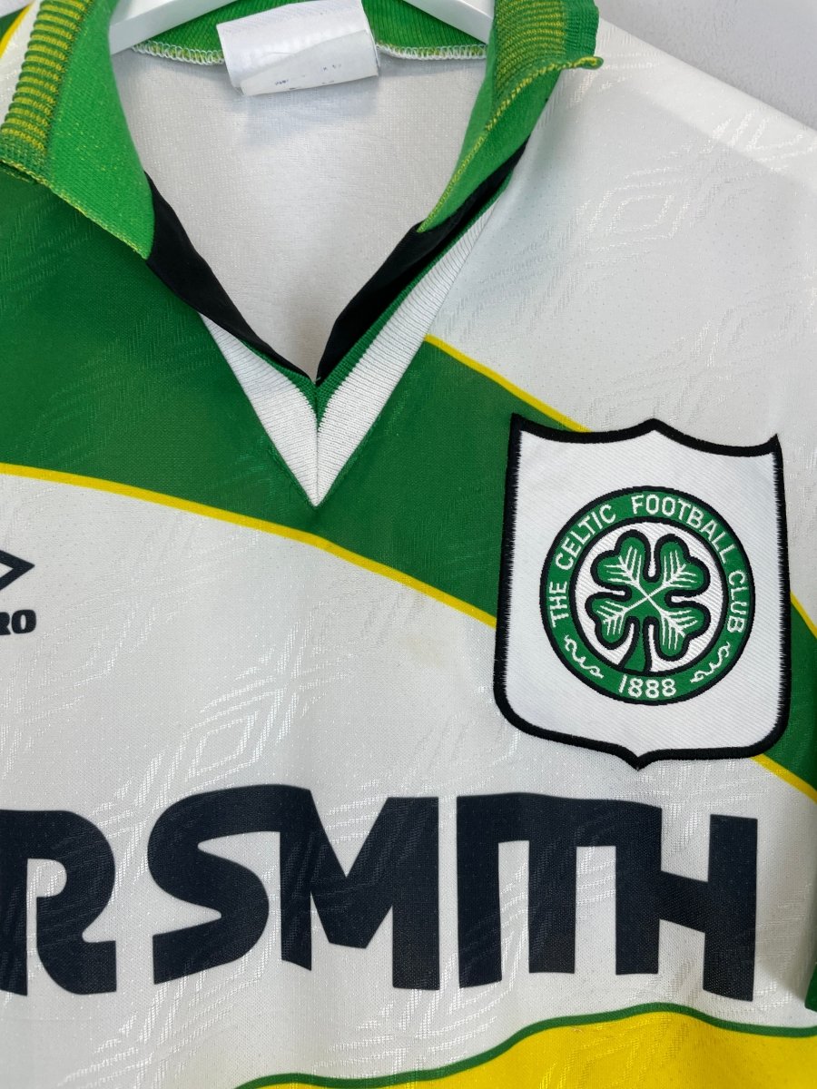 1994/95 CELTIC THIRD SHIRT (M) UMBRO - Cult Kits - Medium - Buy Vintage Football Shirts, Authentic Retro Football Shirts For Sale, Classic Football Shirts & Soccer Jersey