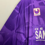 Shop 1994/95 FIORENTINA *PLAYER ISSUE* L/S HOME SHIRT (XL) UHLSPORT, classic football shirts, vintage football shirts & retro soccer jerseys at Cult Kits