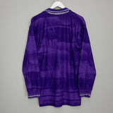 Shop 1994/95 FIORENTINA *PLAYER ISSUE* L/S HOME SHIRT (XL) UHLSPORT, classic football shirts, vintage football shirts & retro soccer jerseys at Cult Kits
