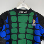 1994/95 FRANCE GK SHIRT (L) ADIDAS - Cult Kits - Large - Buy Vintage Football Shirts, Authentic Retro Football Shirts For Sale, Classic Football Shirts & Soccer Jersey