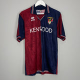 Shop 1994/95 GENOA HOME SHIRT (M) ERREA, classic football shirts, vintage football shirts & retro soccer jerseys at Cult Kits