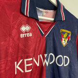 Shop 1994/95 GENOA HOME SHIRT (M) ERREA, classic football shirts, vintage football shirts & retro soccer jerseys at Cult Kits