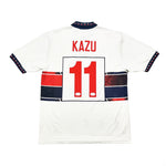 Buy 1994/95 Genoa Kazu 11 Away Shirt (L) Errea ~ Free worldwide shipping available ~ Authentic Vintage Football Shirts from Cult Kits