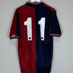 1994/95 GENOA (KAZU) 11 HOME SHIRT (L) ERREA - Cult Kits - Large - Buy Vintage Football Shirts, Authentic Retro Football Shirts For Sale, Classic Football Shirts & Soccer Jersey
