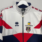 Shop 1994/95 GENOA TRACKSUIT TOP (XL) ERREA, classic football shirts, vintage football shirts & retro soccer jerseys at Cult Kits
