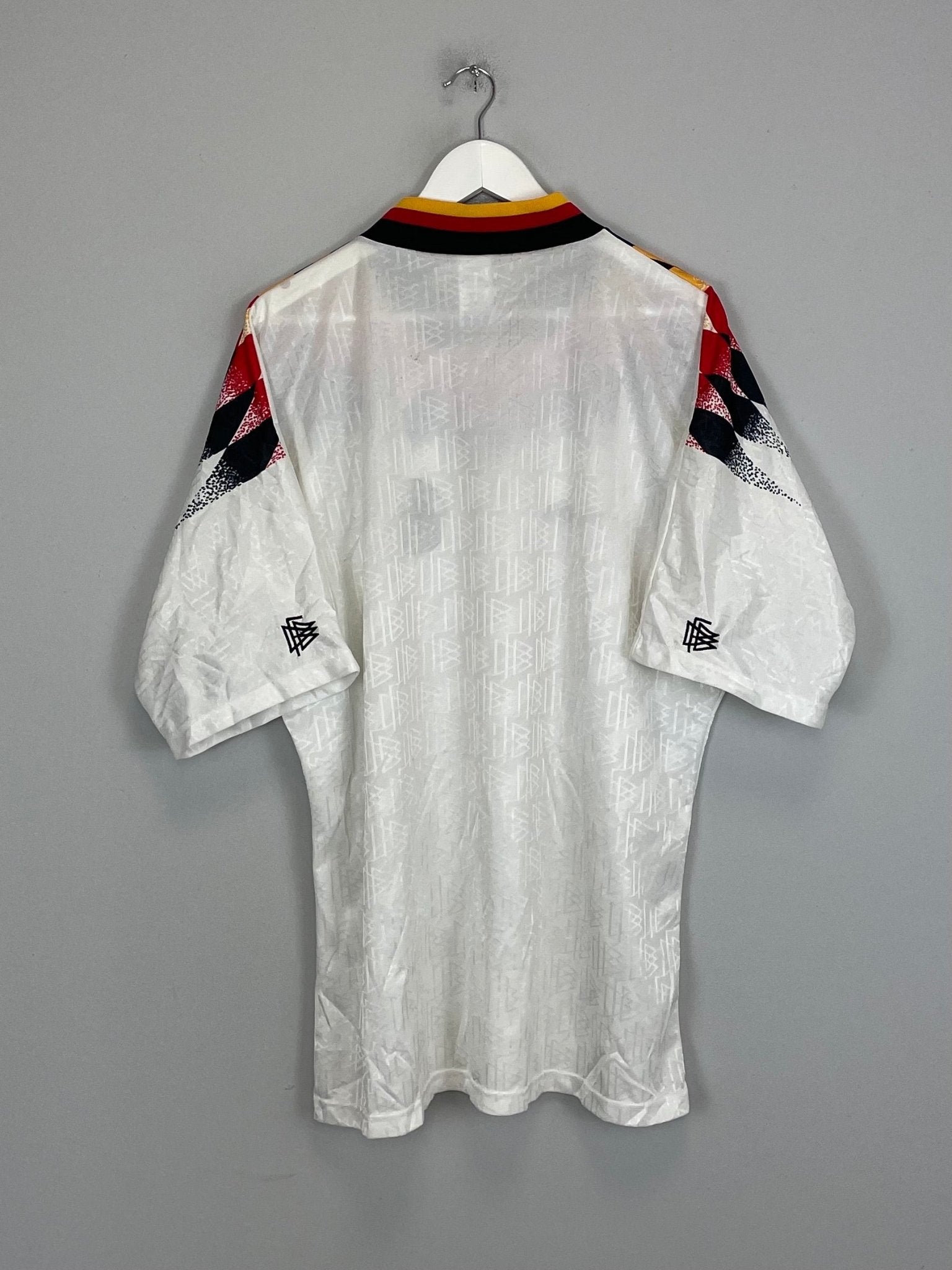 Shop 1994/95 GERMANY HOME SHIRT (XL) ADIDAS, classic football shirts, vintage football shirts & retro soccer jerseys at Cult Kits