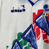 1994/95 ITALY L/S TRAINING SHIRT (L) DIADORA - Cult Kits - Large - Buy Vintage Football Shirts, Authentic Retro Football Shirts For Sale, Classic Football Shirts & Soccer Jersey
