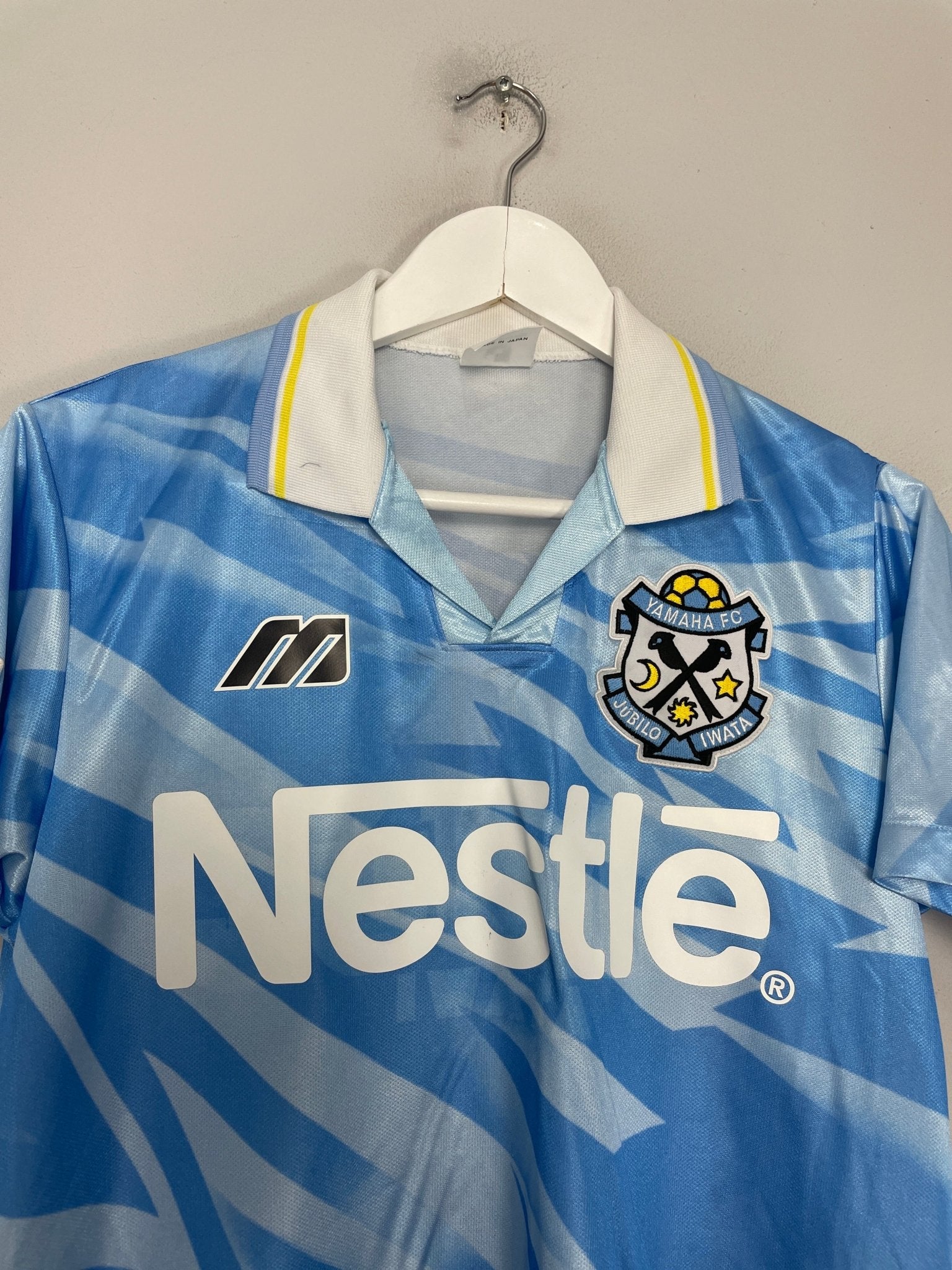Shop 1994/95 JUBILO IWATA HOME SHIRT (M) MIZUNO, classic football shirts, vintage football shirts & retro soccer jerseys at Cult Kits