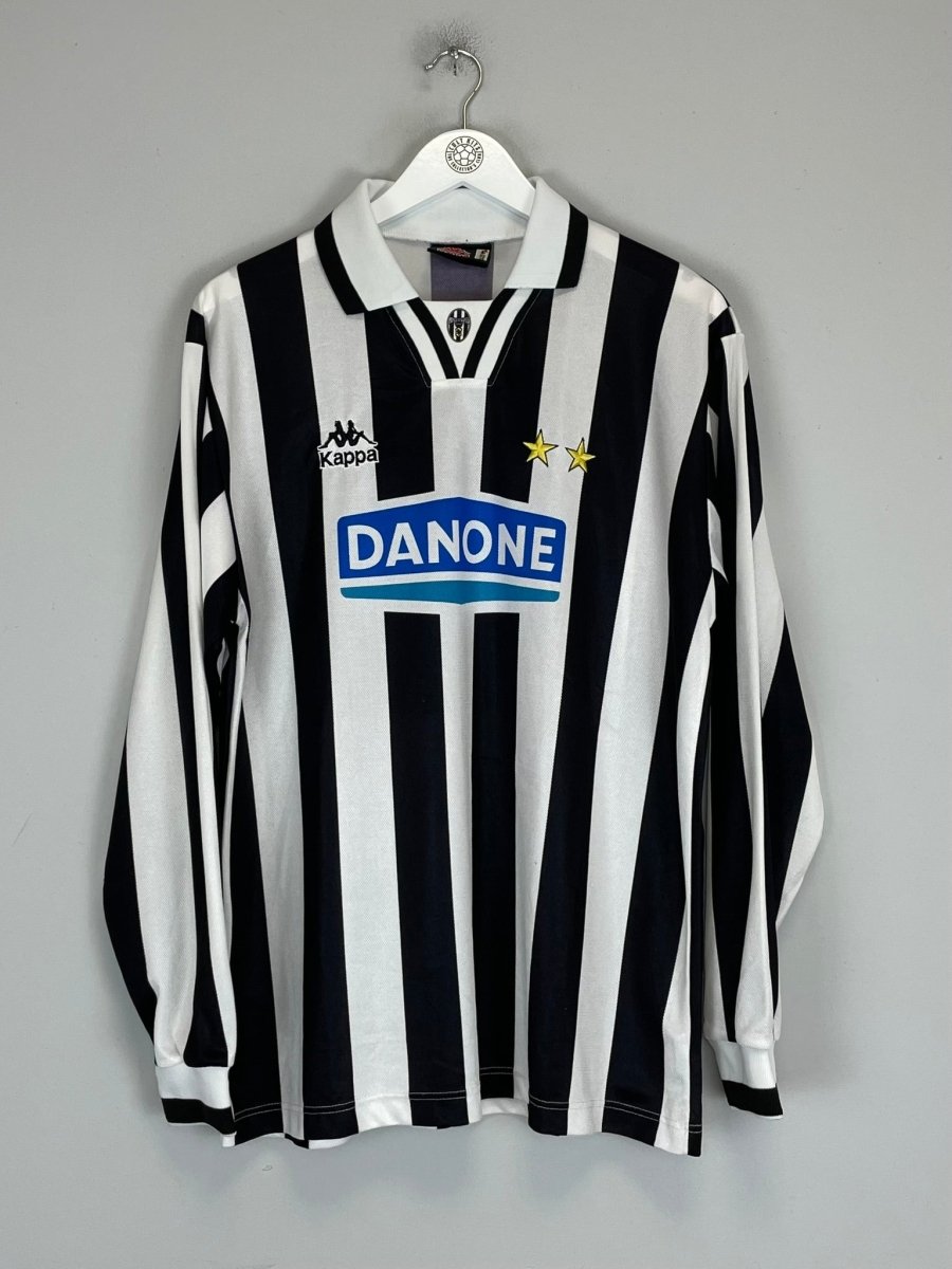 1994/95 JUVENTUS 10 BAGGIO L/S HOME SHIRT (L) KAPPA - Cult Kits - Large - Buy Vintage Football Shirts, Authentic Retro Football Shirts For Sale, Classic Football Shirts & Soccer Jersey