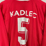 Shop 1994/95 KAISERSLAUTERN KADLEC #5 *SIGNED* L/S HOME SHIRT (L) ADIDAS, classic football shirts, vintage football shirts & retro soccer jerseys at Cult Kits