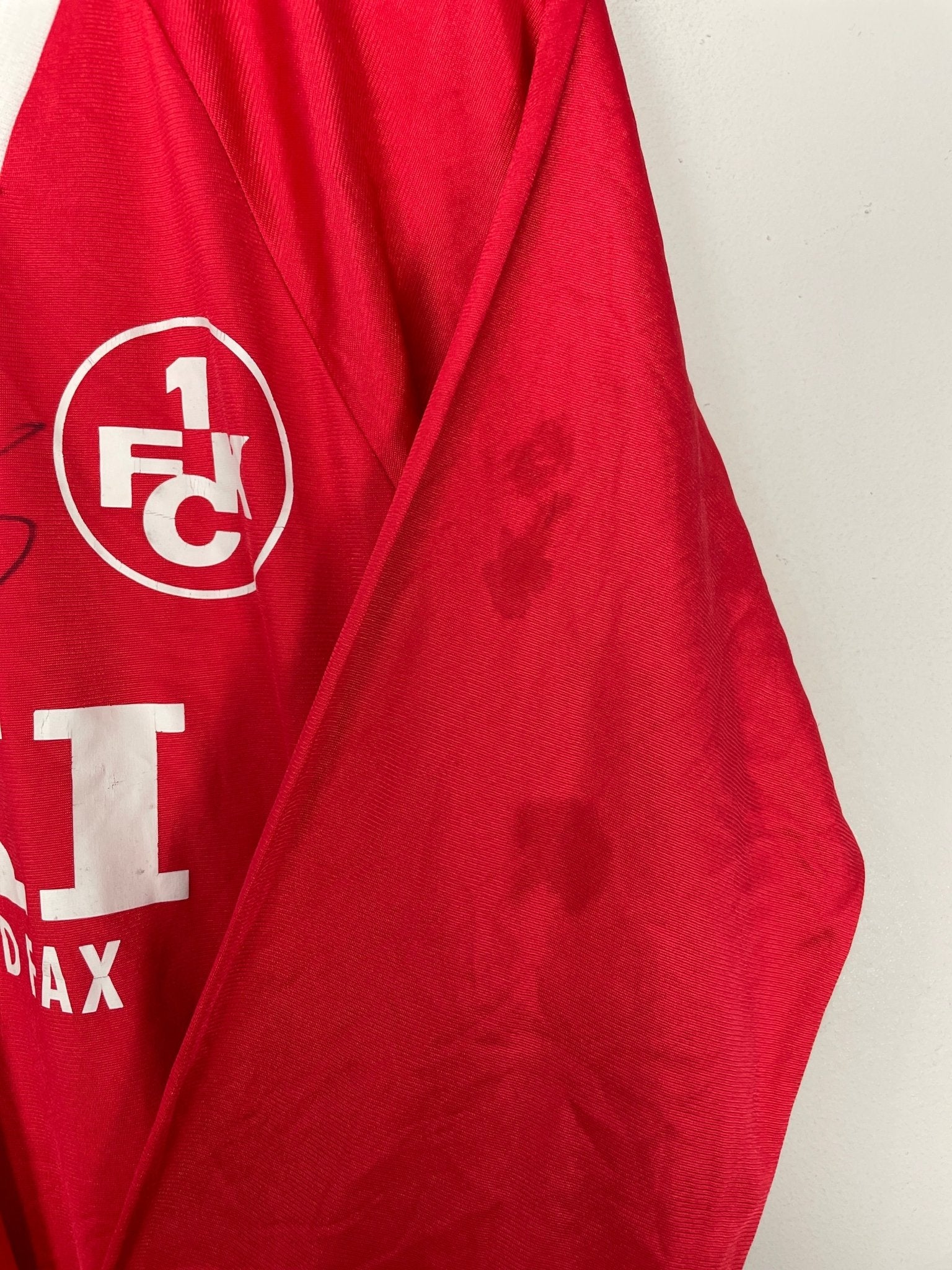 Shop 1994/95 KAISERSLAUTERN KADLEC #5 *SIGNED* L/S HOME SHIRT (L) ADIDAS, classic football shirts, vintage football shirts & retro soccer jerseys at Cult Kits