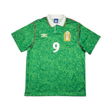 Buy 1994/95 Mexico Sanchez 9 Home Shirt (L) Umbro ~ Free worldwide shipping available ~ Authentic Vintage Football Shirts from Cult Kits