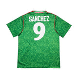 Buy 1994/95 Mexico Sanchez 9 Home Shirt (L) Umbro ~ Free worldwide shipping available ~ Authentic Vintage Football Shirts from Cult Kits