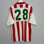 Shop 1994/95 NECAXA #28 HOME SHIRT (M) ADIDAS, classic football shirts, vintage football shirts & retro soccer jerseys at Cult Kits