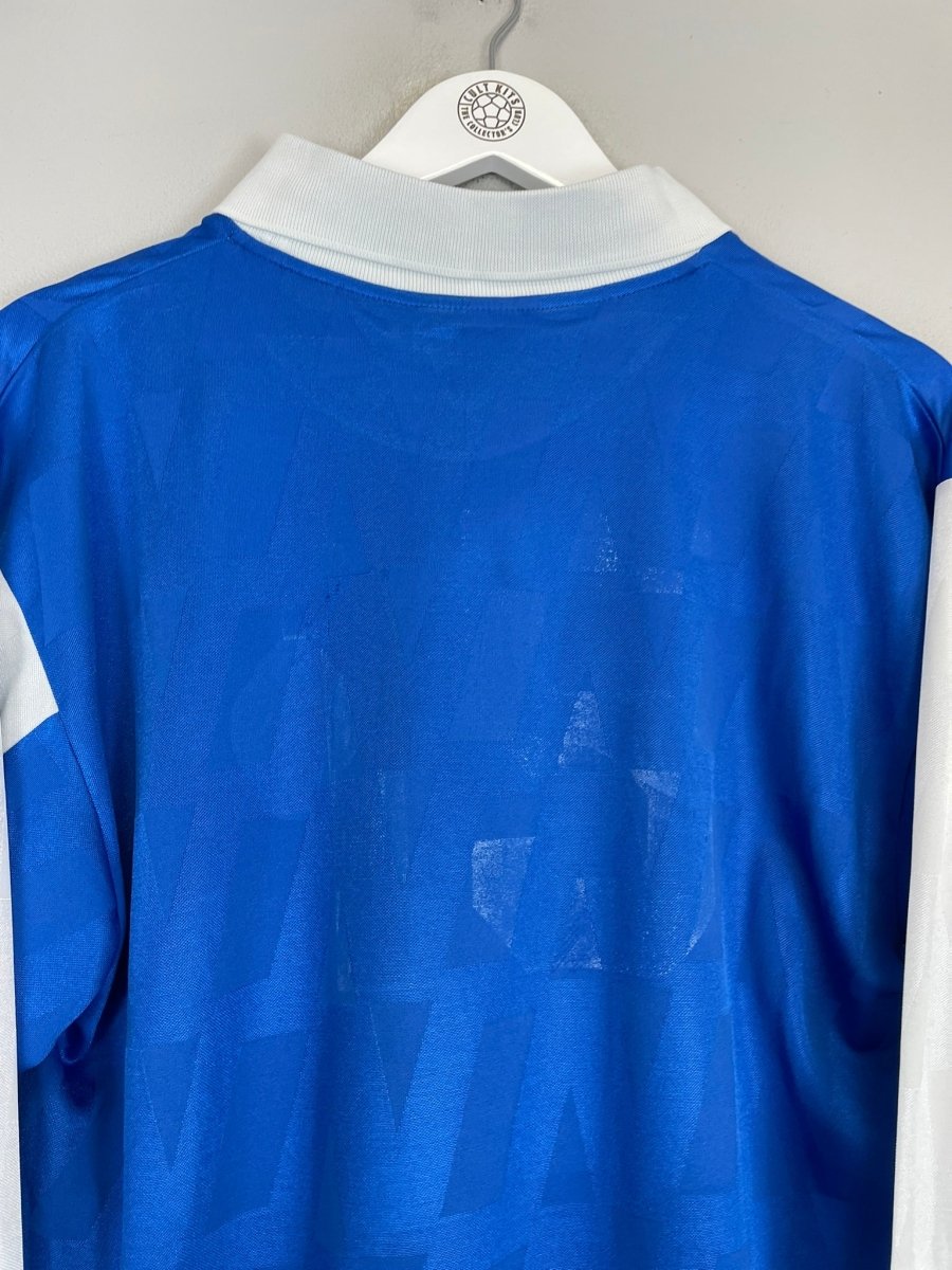 1994/95 NETHERLANDS L/S *PROTOTYPE* AWAY SHIRT (M) NIKE - Cult Kits - Medium - Buy Vintage Football Shirts, Authentic Retro Football Shirts For Sale, Classic Football Shirts & Soccer Jersey