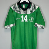 1994/95 NIGERIA AMOKACHI 14 HOME SHIRT (L) ADIDAS - Cult Kits - Large - Buy Vintage Football Shirts, Authentic Retro Football Shirts For Sale, Classic Football Shirts & Soccer Jersey