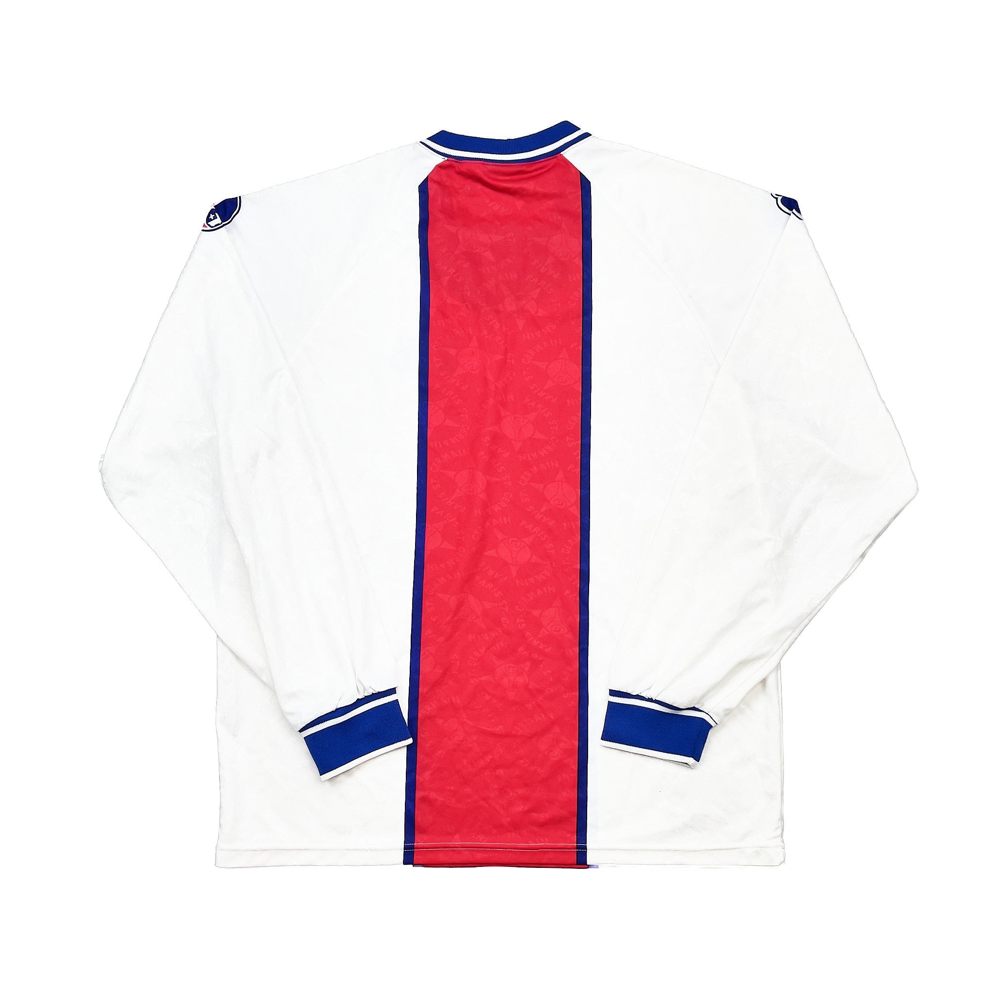 Buy 1994/95 PSG L/S Away Shirt (XL) Nike ~ Free worldwide shipping ~ Authentic Vintage Football Shirts from Cult Kits