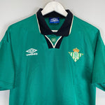 Shop 1994/95 REAL BETIS AWAY SHIRT (M) UMBRO, classic football shirts, vintage football shirts & retro soccer jerseys at Cult Kits