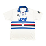 Buy 1994/95 Sampdoria Gullit 4 Away Shirt (L) Asics ~ Free worldwide shipping available ~ Authentic Vintage Football Shirts from Cult Kits