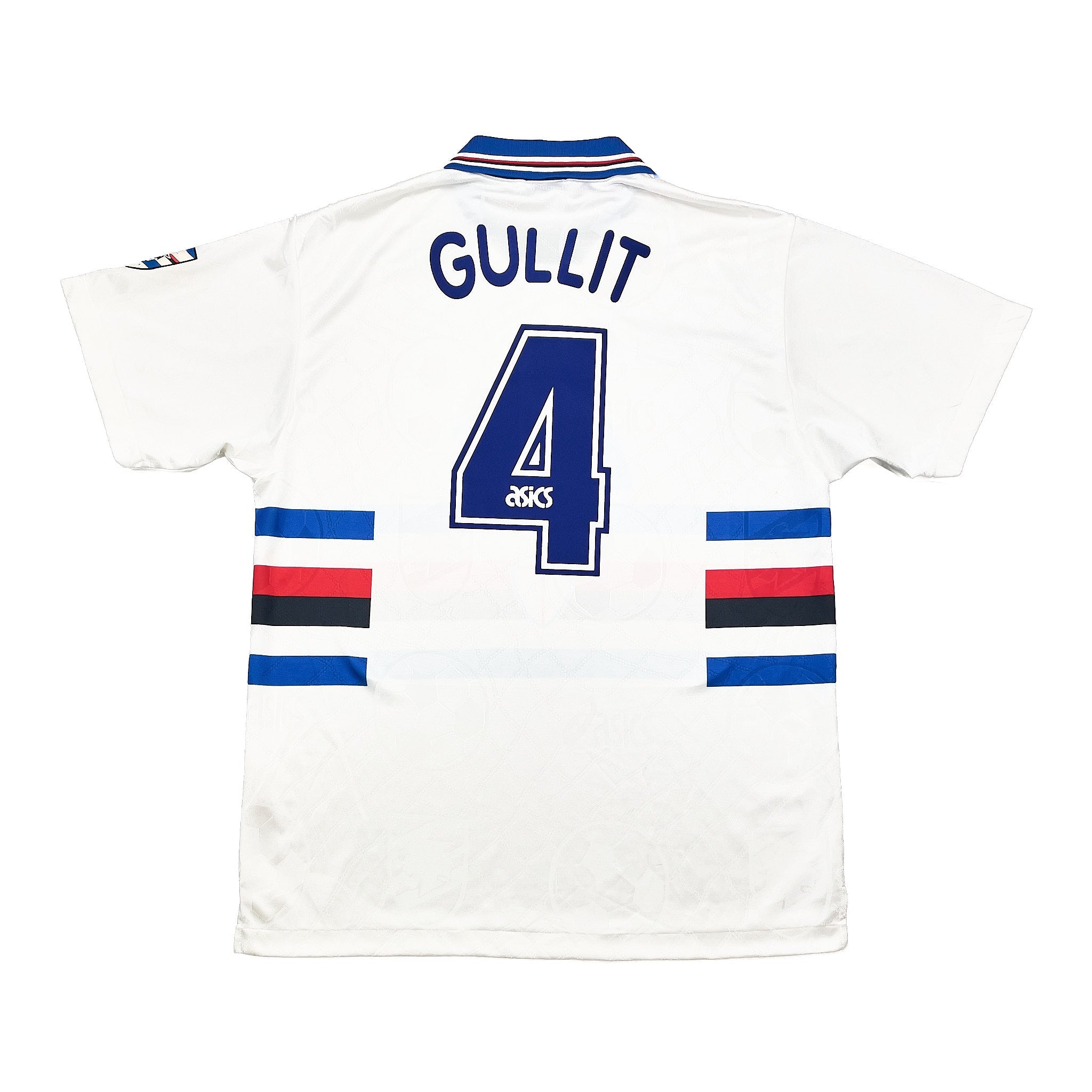 Buy 1994/95 Sampdoria Gullit 4 Away Shirt (L) Asics ~ Free worldwide shipping available ~ Authentic Vintage Football Shirts from Cult Kits