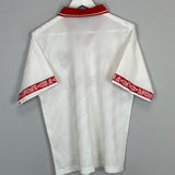 Shop 1994/95 SEVILLA HOME SHIRT (M) UMBRO, classic football shirts, vintage football shirts & retro soccer jerseys at Cult Kits