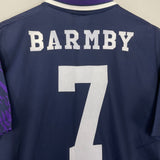 Shop 1994/95 TOTTENHAM BARMBY #7 AWAY SHIRT (M) UMBRO, classic football shirts, vintage football shirts & retro soccer jerseys at Cult Kits