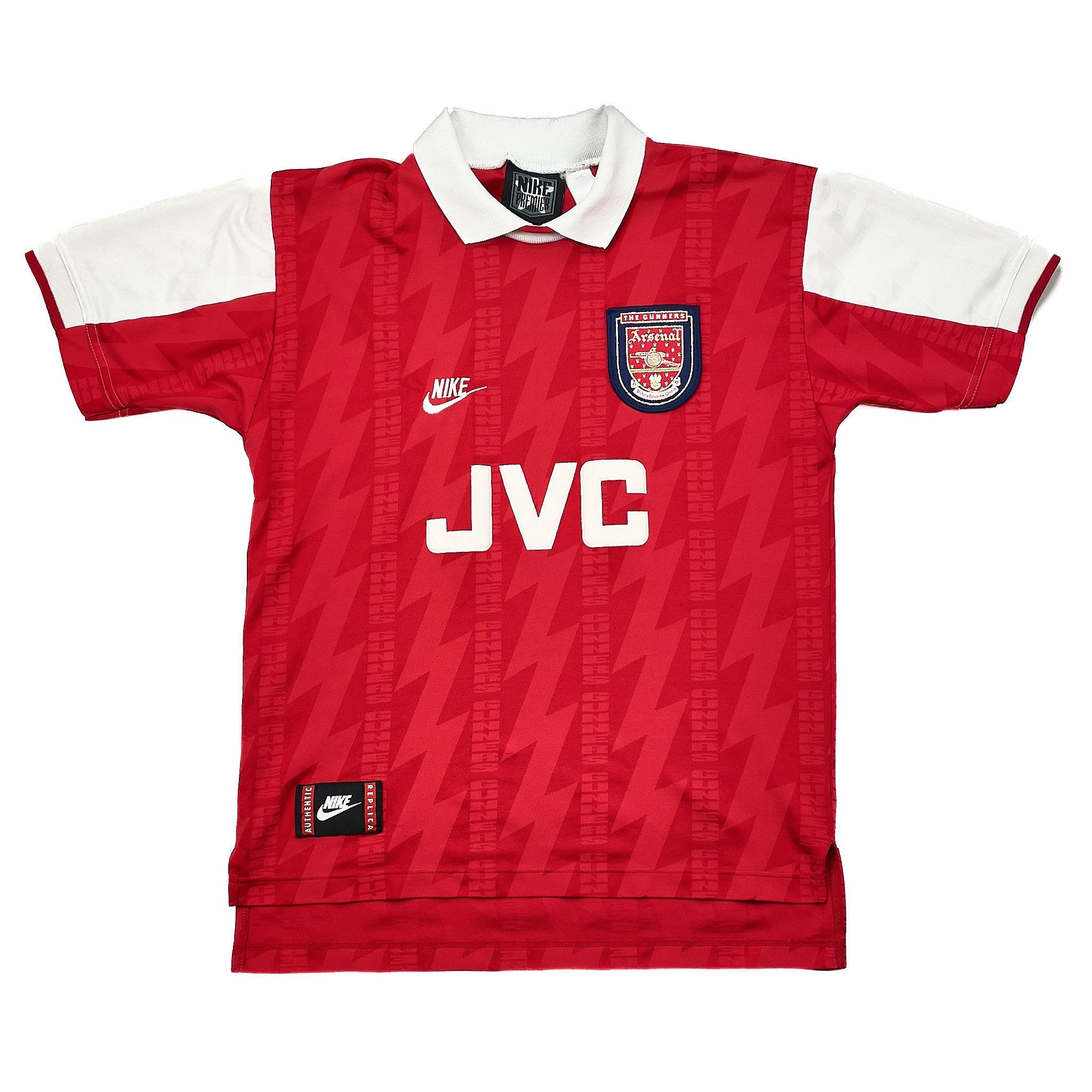 Buy 1994/96 ARSENAL HOME SHIRT (S) NIKE ~ Free worldwide shipping available ~ Authentic Vintage Football Shirts from Cult Kits