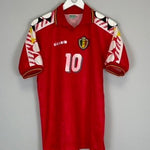 1994/96 BELGIUM SCIFO 10 HOME SHIRT (M) DIADORA - Cult Kits - Medium - Buy Vintage Football Shirts, Authentic Retro Football Shirts For Sale, Classic Football Shirts & Soccer Jersey