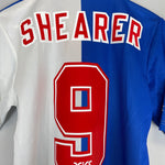 Shop 1994/96 BLACKBURN ROVERS SHEARER #9 HOME SHIRT (S) ASICS, classic football shirts, vintage football shirts & retro soccer jerseys at Cult Kits