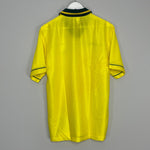 Shop 1994/96 BRAZIL *BNWT* HOME SHIRT (MULTIPLE SIZES) UMBRO, classic football shirts, vintage football shirts & retro soccer jerseys at Cult Kits