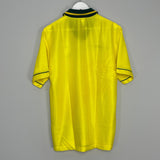 Shop 1994/96 BRAZIL *BNWT* HOME SHIRT (MULTIPLE SIZES) UMBRO, classic football shirts, vintage football shirts & retro soccer jerseys at Cult Kits