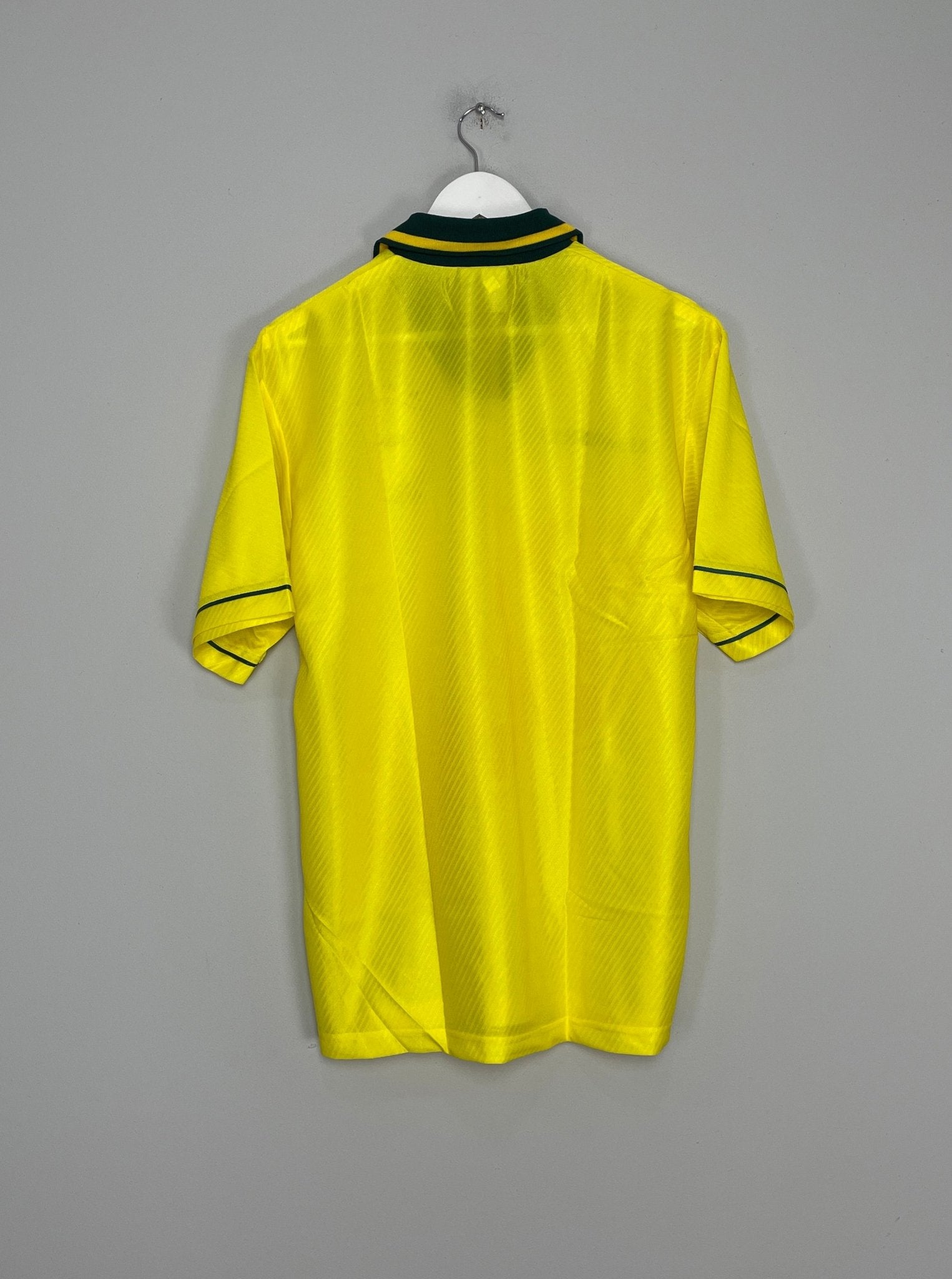 Shop 1994/96 BRAZIL *BNWT* HOME SHIRT (MULTIPLE SIZES) UMBRO, classic football shirts, vintage football shirts & retro soccer jerseys at Cult Kits