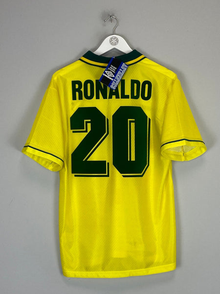 1994/96 BRAZIL RONALDO #20 *BNWT* HOME SHIRT (M) UMBRO – Cult Kits