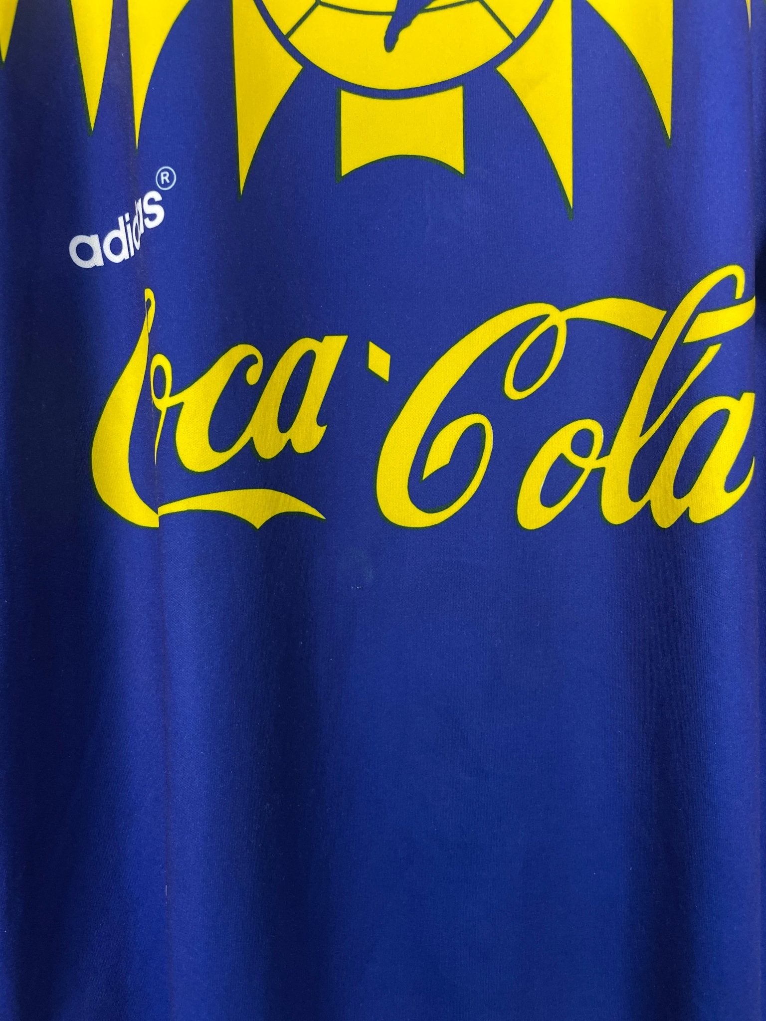 Shop 1994/96 CLUB AMERICA AWAY SHIRT (L) ADIDAS, classic football shirts, vintage football shirts & retro soccer jerseys at Cult Kits