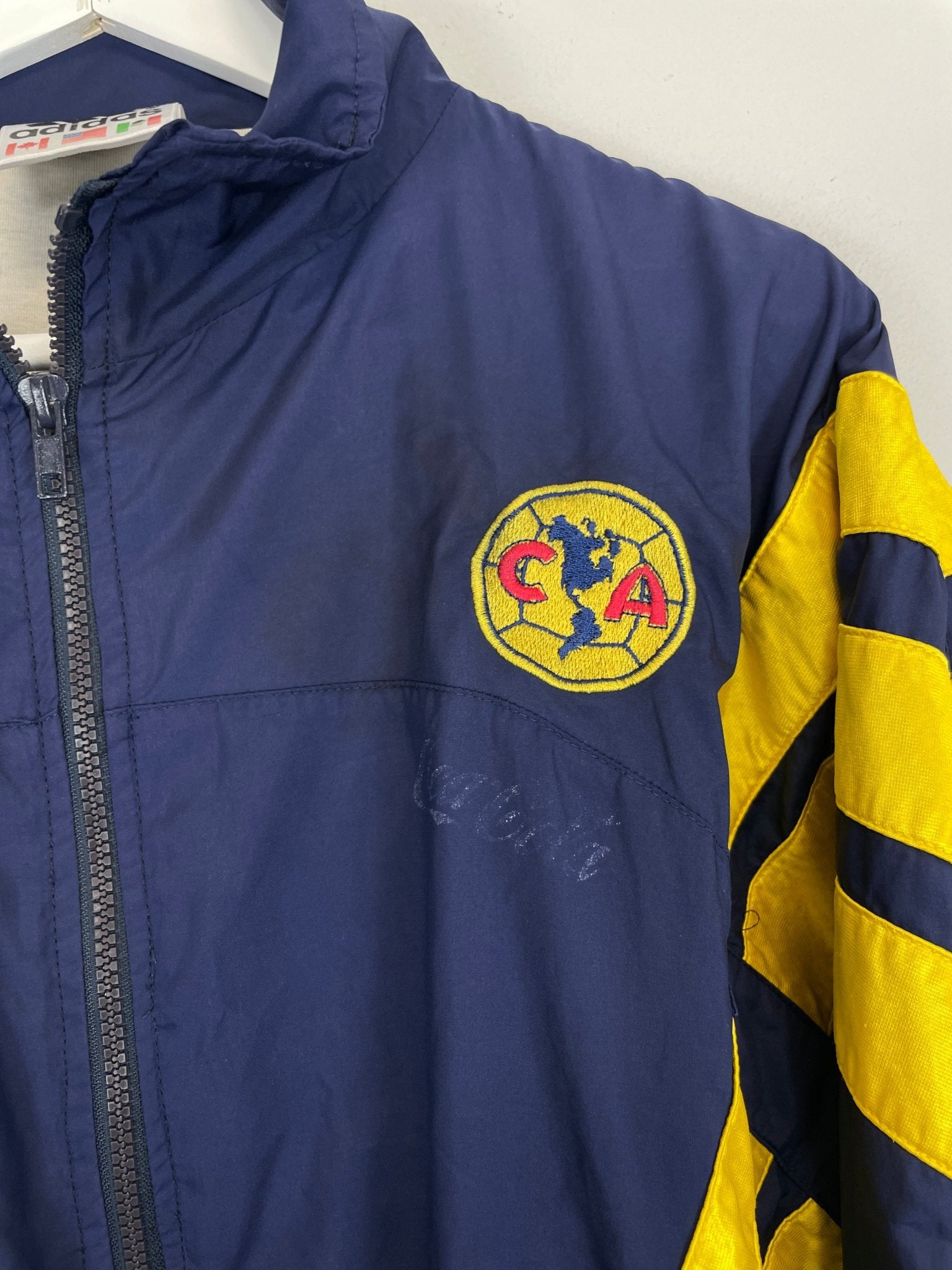 Shop 1994/96 CLUB AMERICA TRACK JACKET (S/M) ADIDAS, classic football shirts, vintage football shirts & retro soccer jerseys at Cult Kits