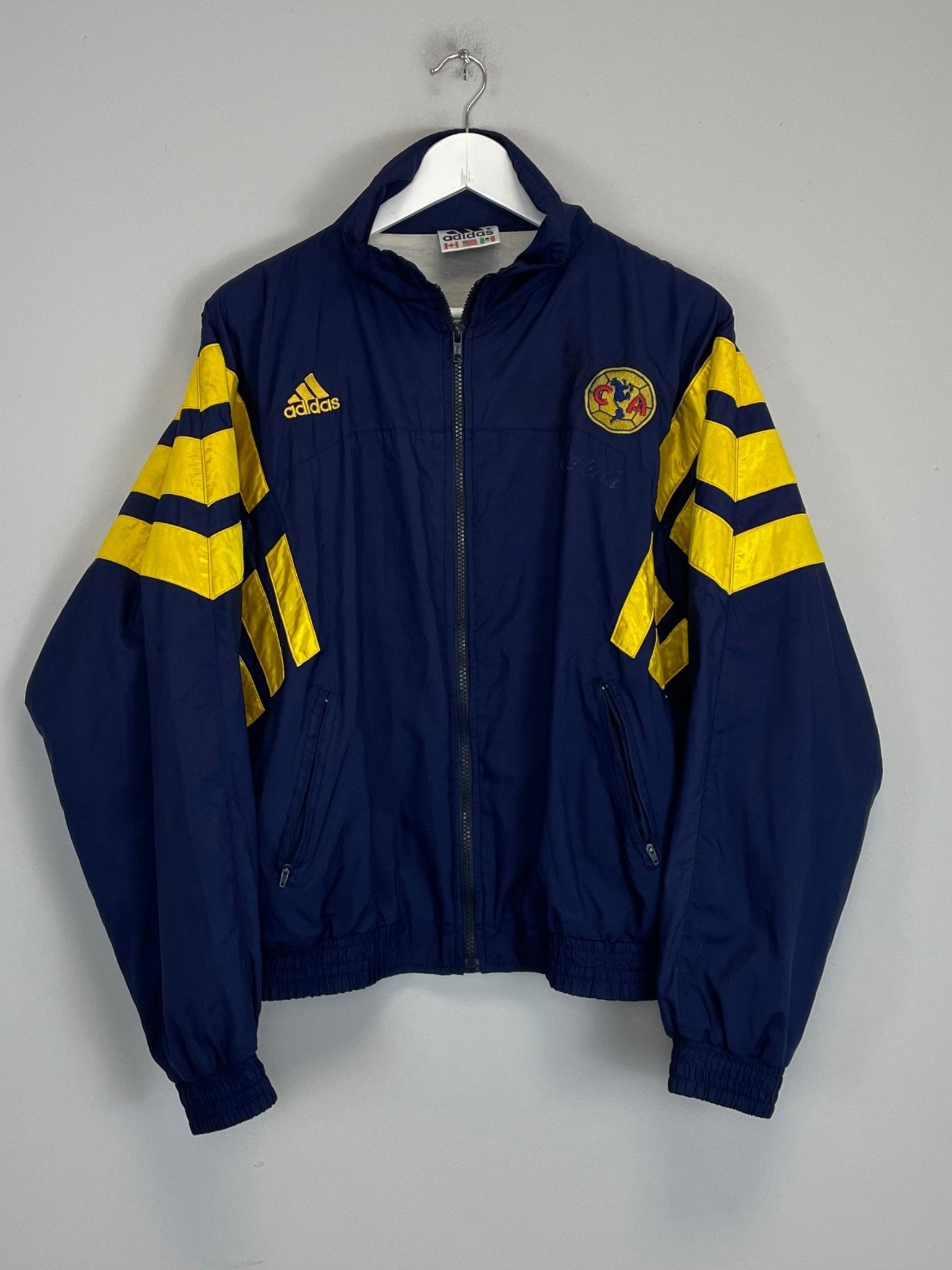 Shop 1994/96 CLUB AMERICA TRACK JACKET (S/M) ADIDAS, classic football shirts, vintage football shirts & retro soccer jerseys at Cult Kits