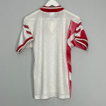 Shop 1994/96 DENMARK AWAY SHIRT (M) HUMMEL, classic football shirts, vintage football shirts & retro soccer jerseys at Cult Kits