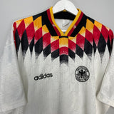 Shop 1994/96 GERMANY HOME SHIRT (L) ADIDAS, classic football shirts, vintage football shirts & retro soccer jerseys at Cult Kits
