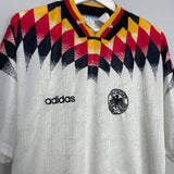 Shop 1994/96 GERMANY HOME SHIRT (L) ADIDAS, classic football shirts, vintage football shirts & retro soccer jerseys at Cult Kits