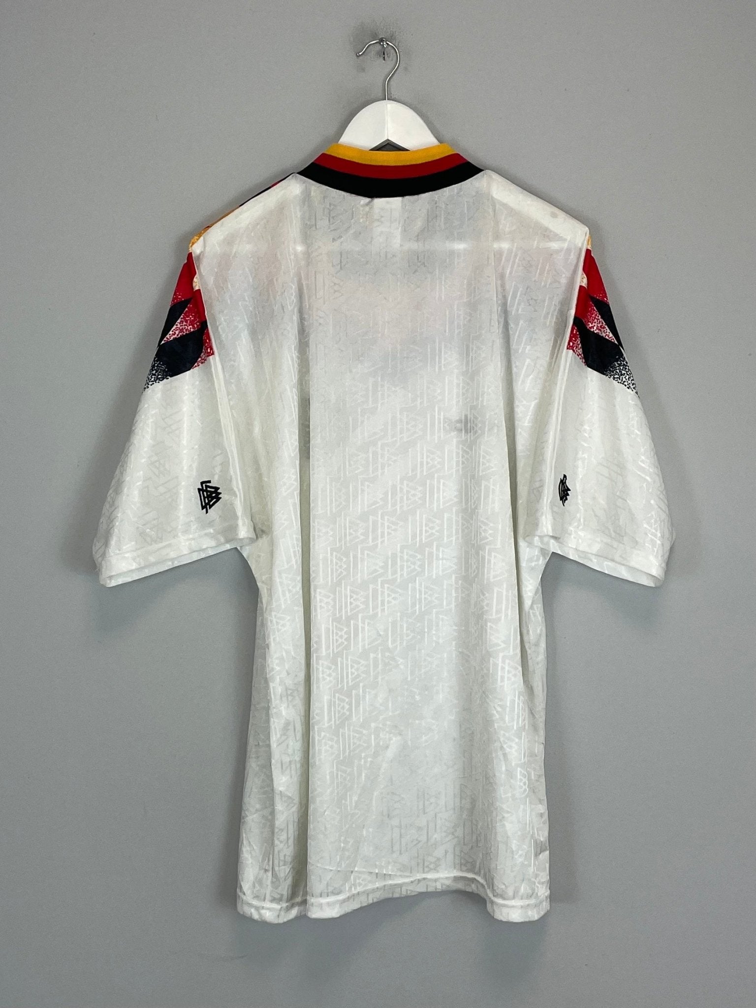 Shop 1994/96 GERMANY HOME SHIRT (XL) ADIDAS, classic football shirts, vintage football shirts & retro soccer jerseys at Cult Kits