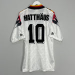 Shop 1994/96 GERMANY MATTHAUS #10 HOME SHIRT (L) ADIDAS, classic football shirts, vintage football shirts & retro soccer jerseys at Cult Kits