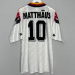 Shop 1994/96 GERMANY MATTHAUS #10 HOME SHIRT (XL) ADIDAS, classic football shirts, vintage football shirts & retro soccer jerseys at Cult Kits