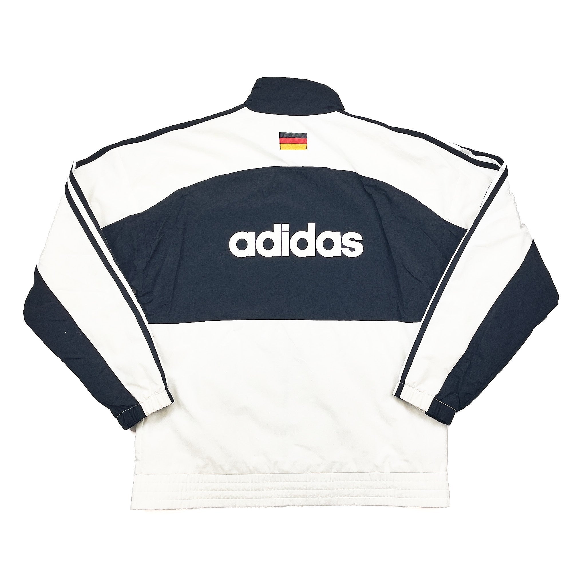 Buy 1994/96 GERMANY TRACK JACKET (S) ADIDAS ~ Free worldwide shipping available ~ Authentic Vintage Football Shirts from Cult Kits