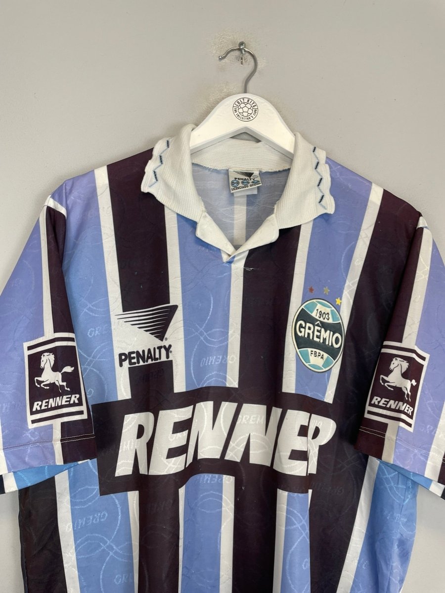 1994/96 GREMIO 6 HOME SHIRT (L) PENALTY - Cult Kits - Large - Buy Vintage Football Shirts, Authentic Retro Football Shirts For Sale, Classic Football Shirts & Soccer Jersey