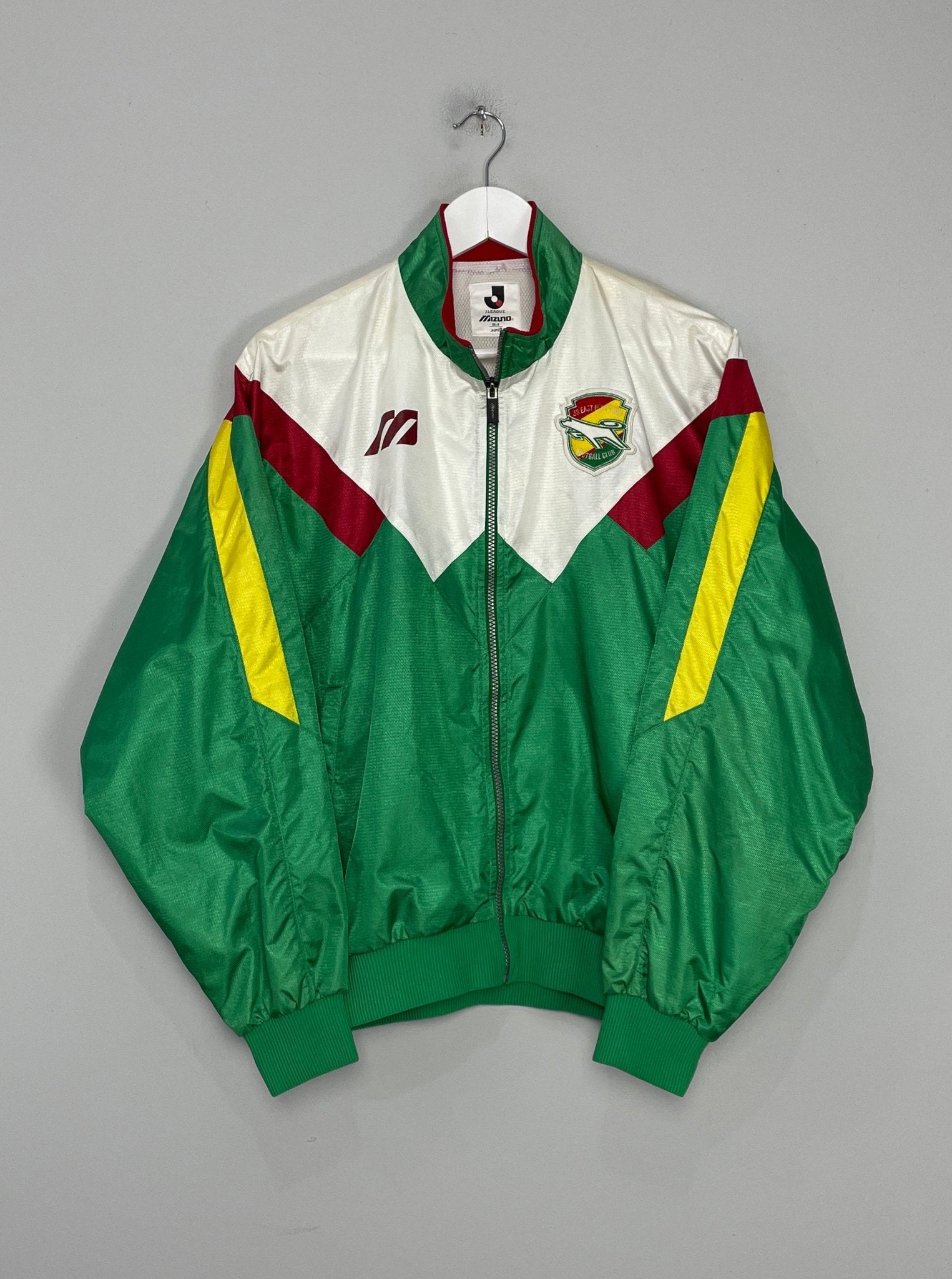 Shop 1994/96 JEF UNITED TRACK JACKET (L) MIZUNO, classic football shirts, vintage football shirts & retro soccer jerseys at Cult Kits