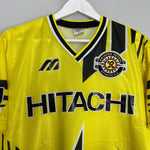 Shop 1994/96 KASHIWA REYSOL HOME SHIRT (L) MIZUNO, classic football shirts, vintage football shirts & retro soccer jerseys at Cult Kits
