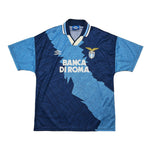 Buy 1994/96 Lazio Gascoigne 10 Away Shirt (L) Umbro ~ Free worldwide shipping available ~ Authentic Vintage Football Shirts from Cult Kits