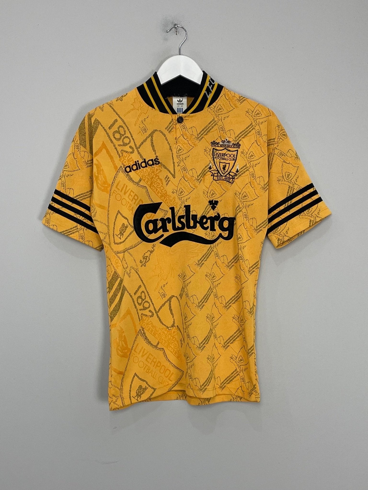 Shop 1994/96 LIVERPOOL MCMANAMAN #17 THIRD SHIRT (S) ADIDAS, classic football shirts, vintage football shirts & retro soccer jerseys at Cult Kits